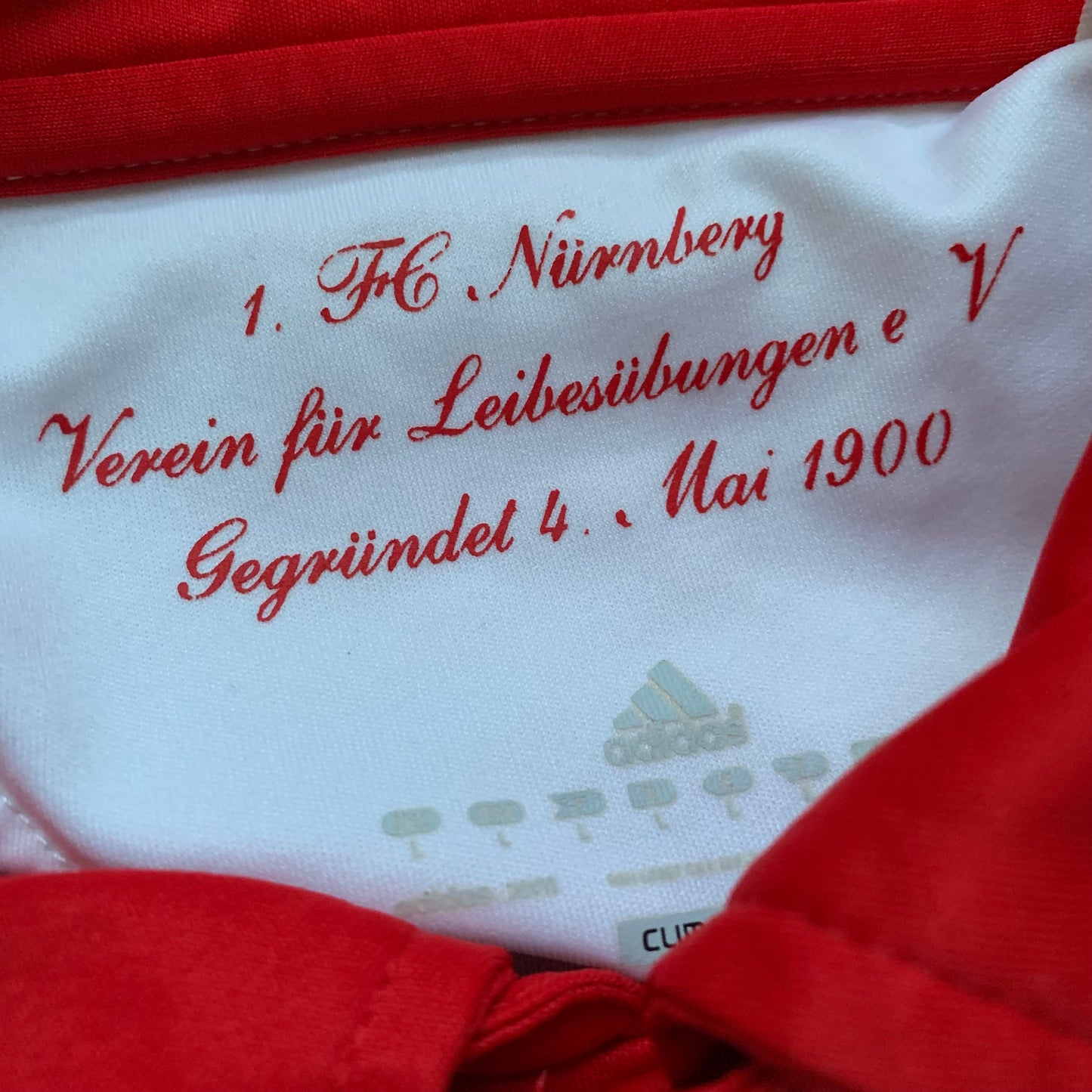 1. FC Nürnberg Trikot 2010/11 Auswärts Spielerversion #6 (L) Adidas