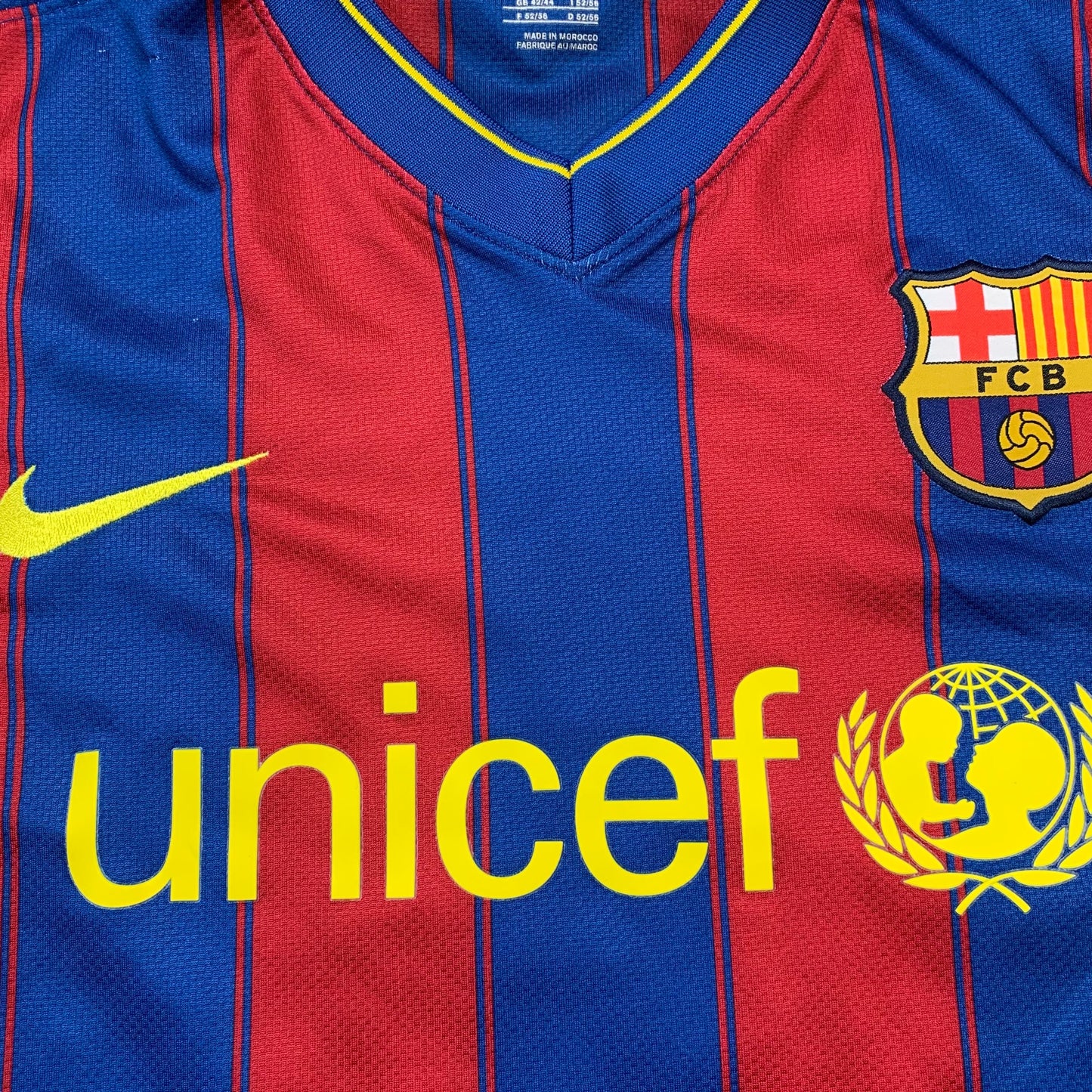 Barcelona Trikot 2009/10 Heim Langarm (L) Nike