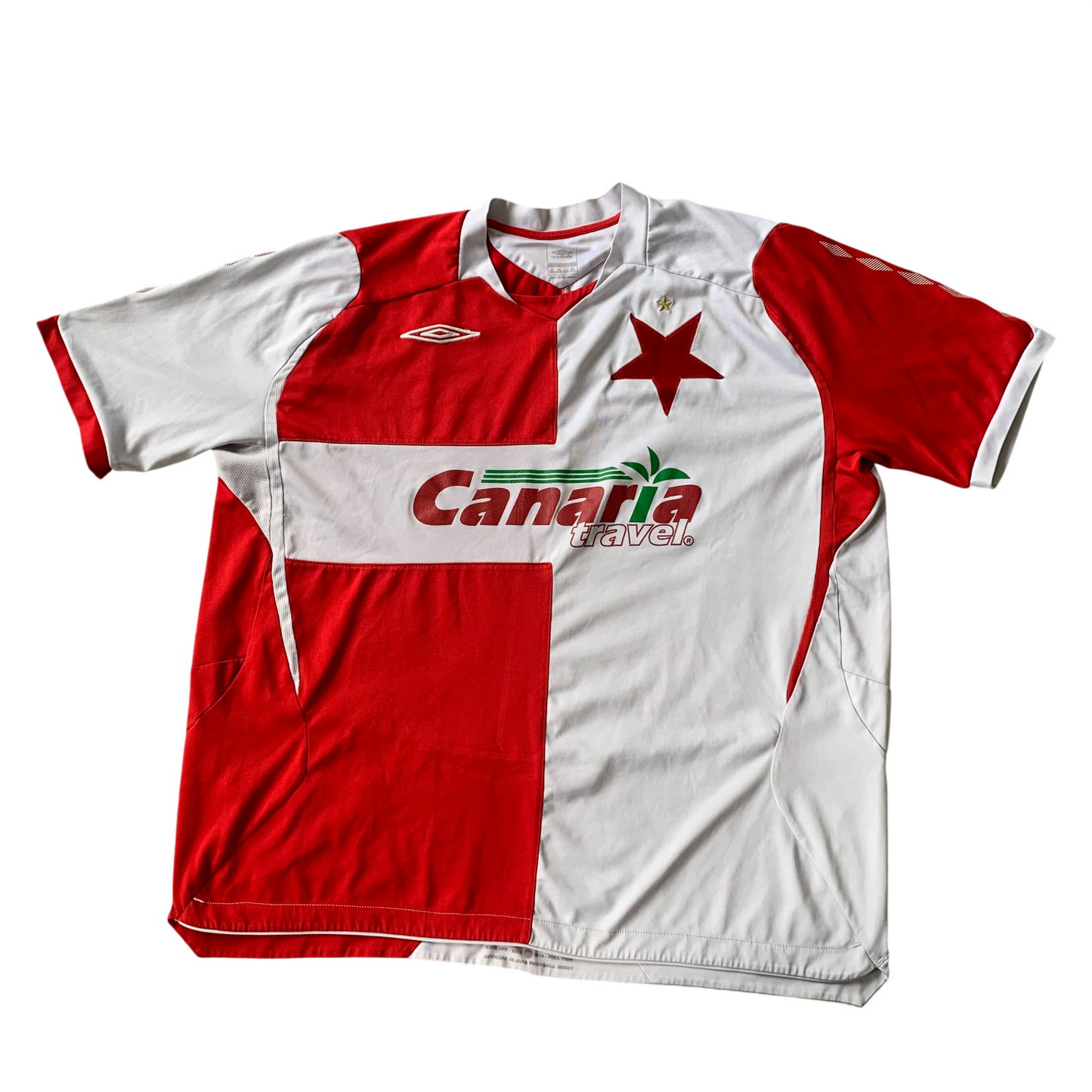 Slavia Prag Trikot 2007/08 Heim (XL) Umbro