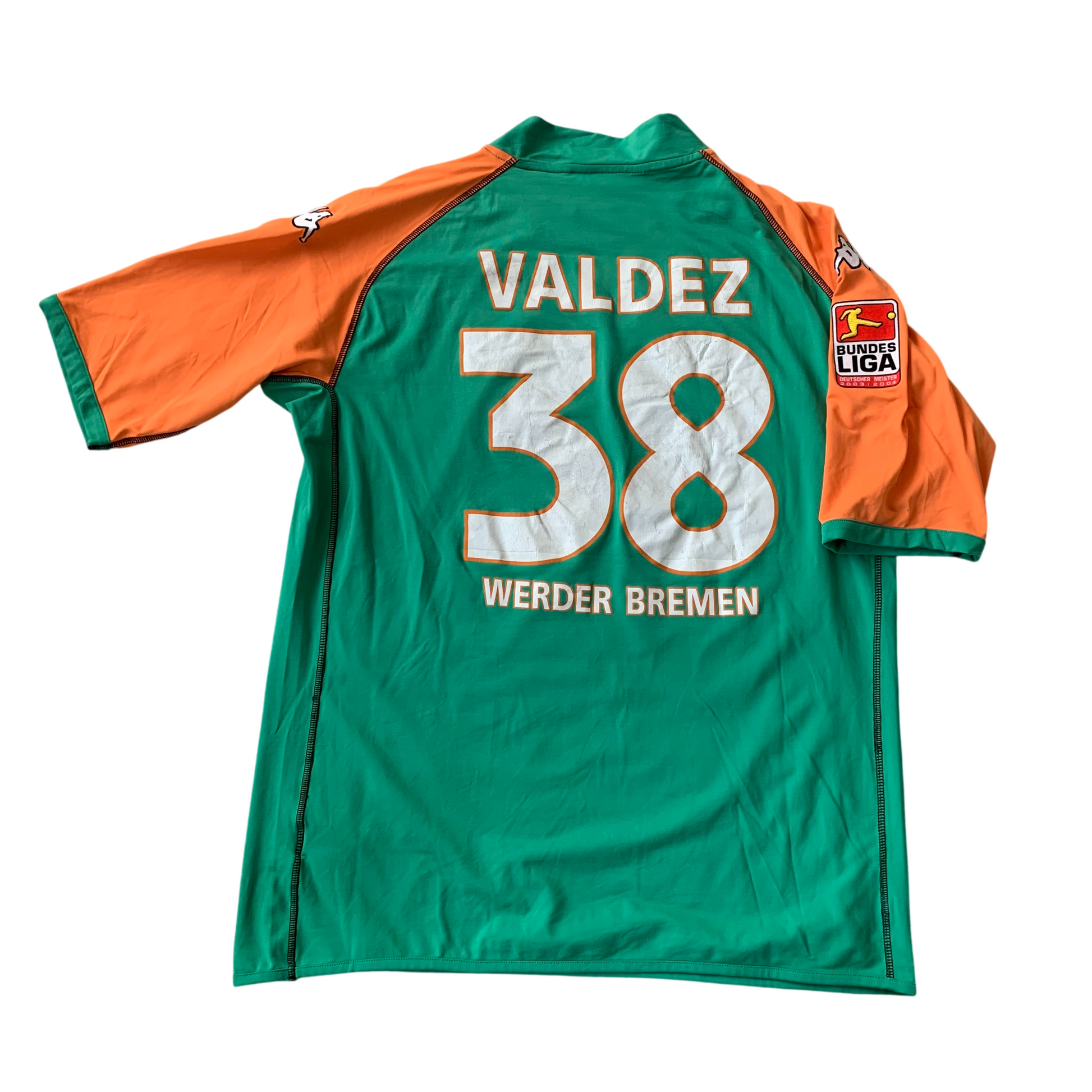 Werder Bremen Trikot 2004/05 Heim Valdez #38 (XXXXL) Kappa