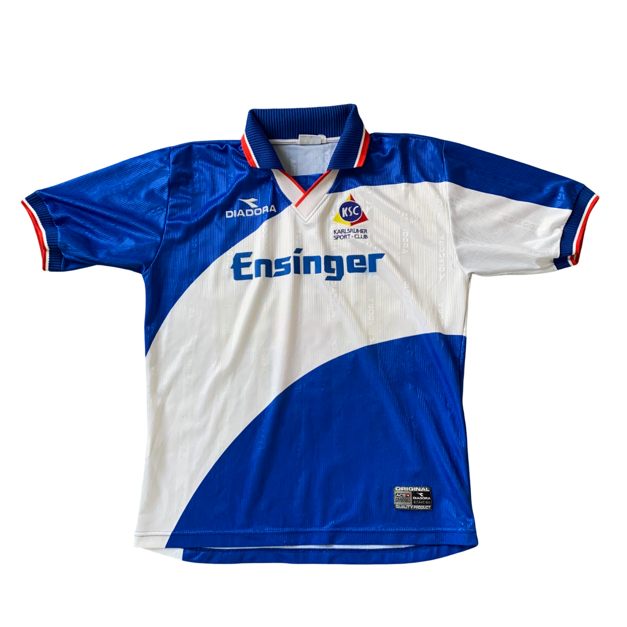 Karlsruher SC Trikot 1999/00 Heim #5 (XL) Diadora