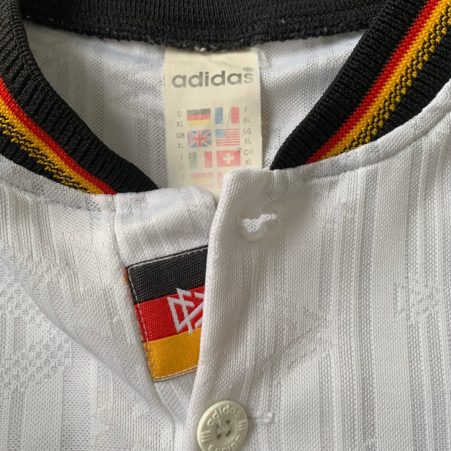 DFB Deutschland Trikot EM 1996 Heim #5 (XL) Adidas