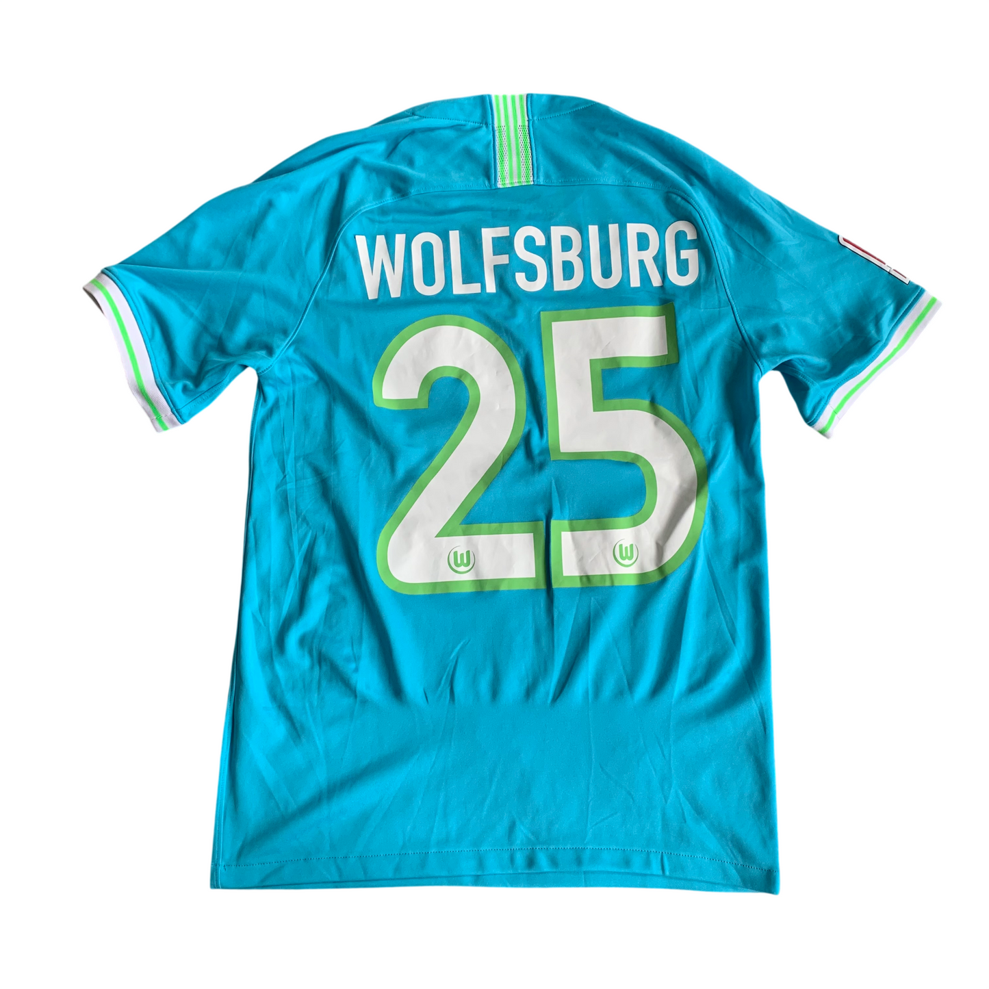 VfL Wolfsburg II Trikot 2019/20 Auswärts matchworn #25 (S) Nike