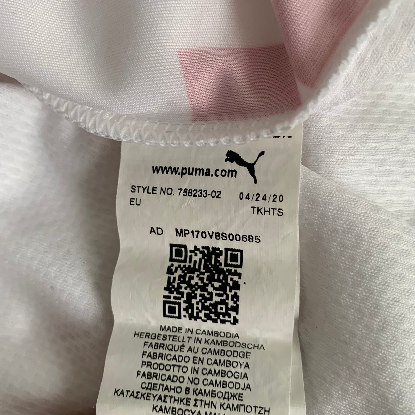 AC Mailand Trainingsshirt 2020/21 (M) Puma