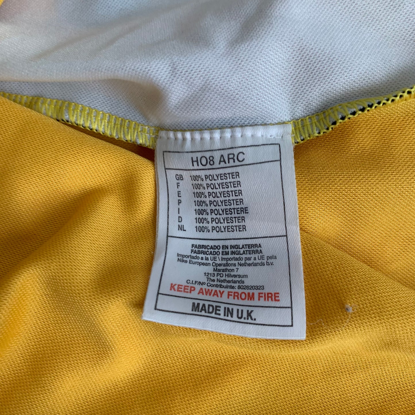 Borussia Dortmund Trikot 1998/99 Heim Reina #13 (XXL) Nike