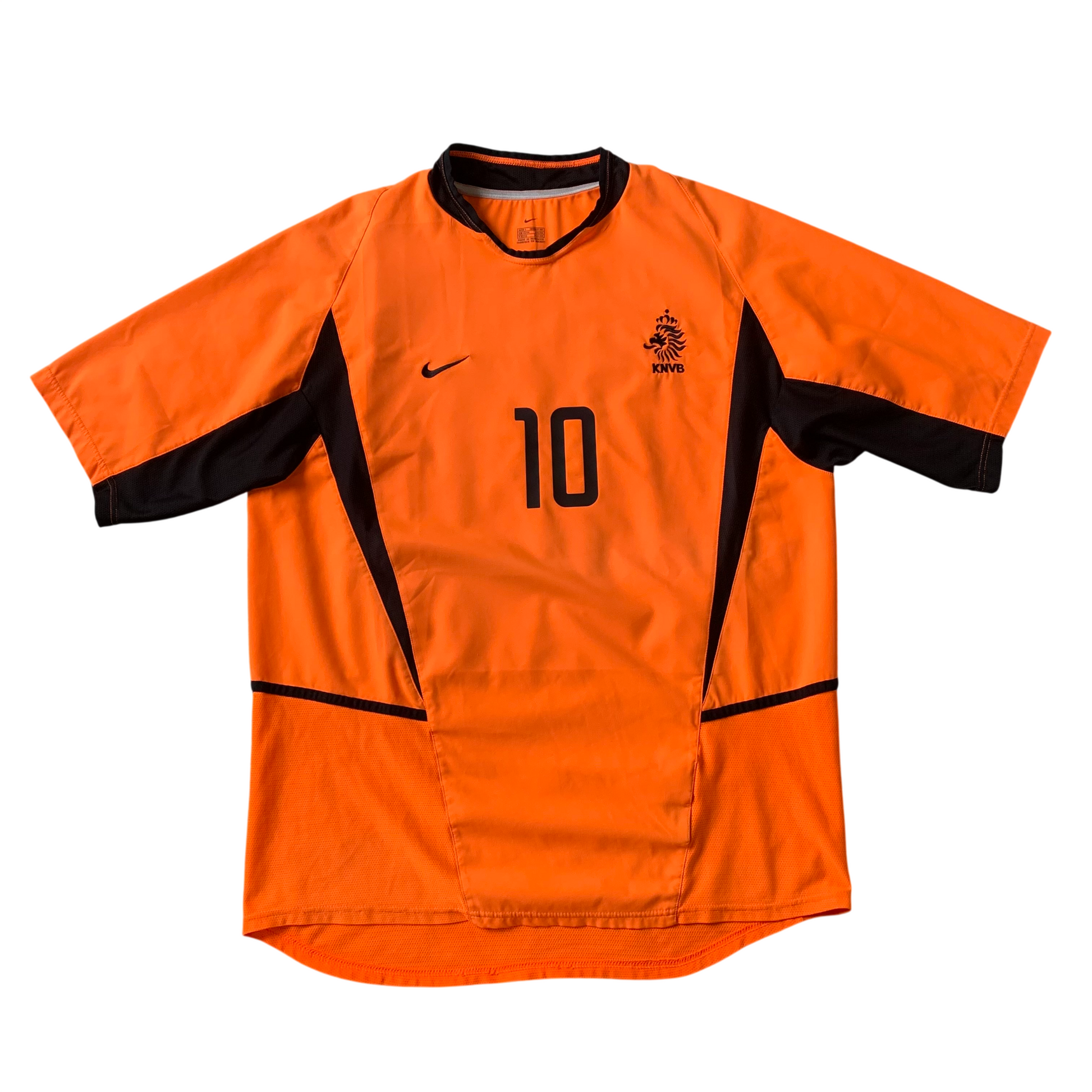 Niederlande Trikot 2002 Heim Kluivert #10 (L) Nike