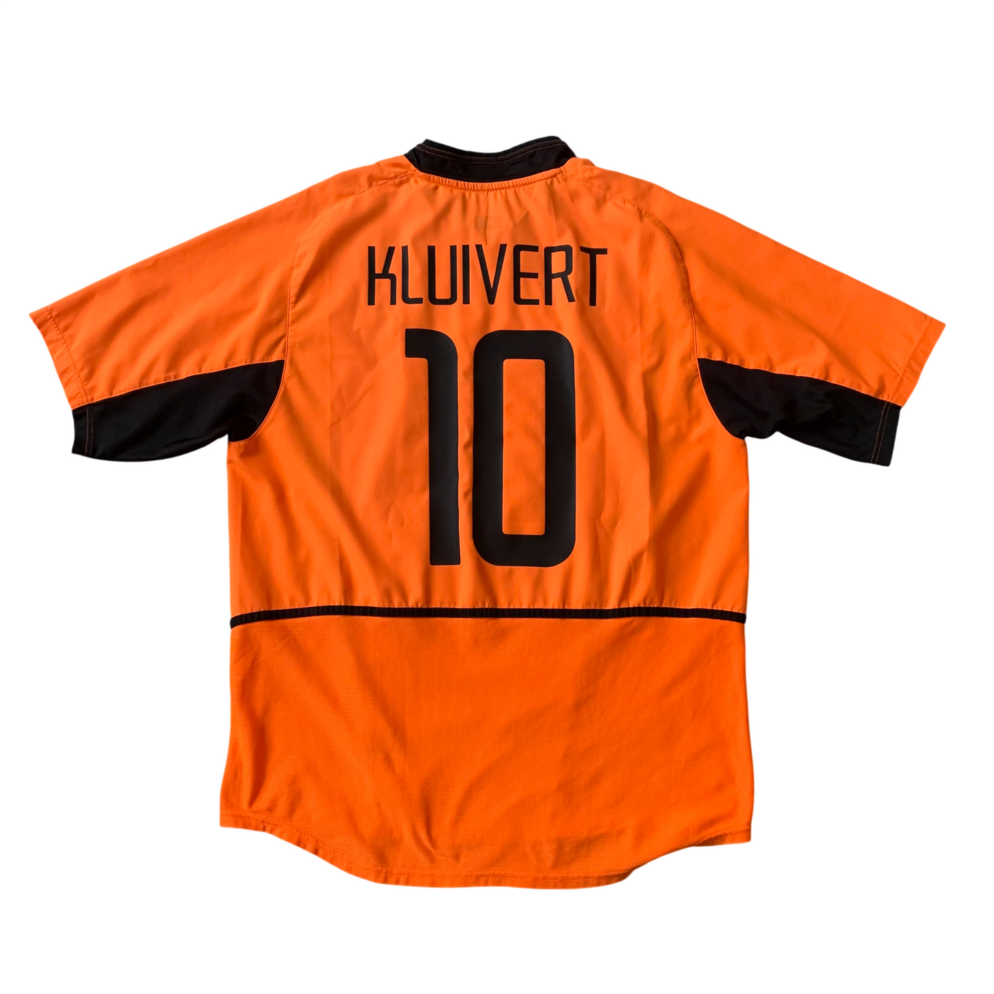 Niederlande Trikot 2002 Heim Kluivert #10 (L) Nike
