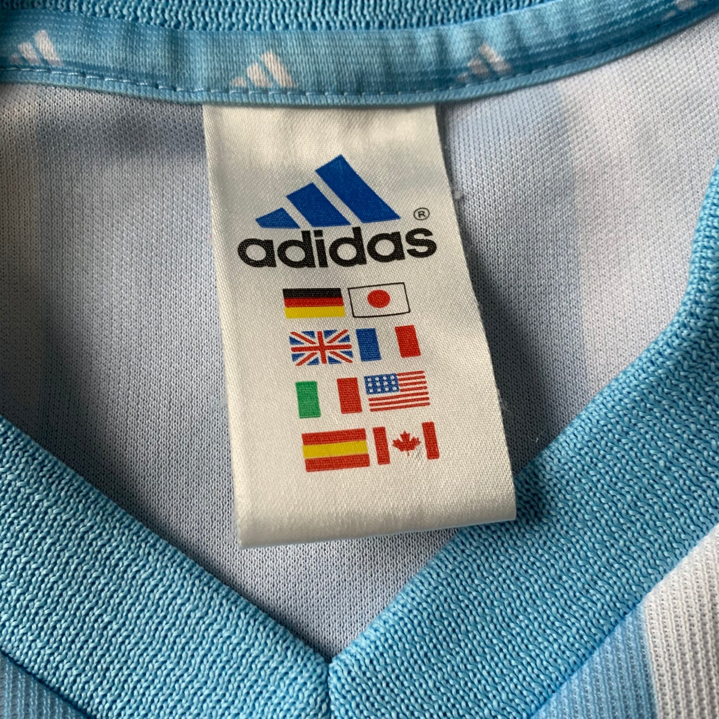 Argentinien Trikot WM 2002 Heim Simeone #14 (L) Adidas