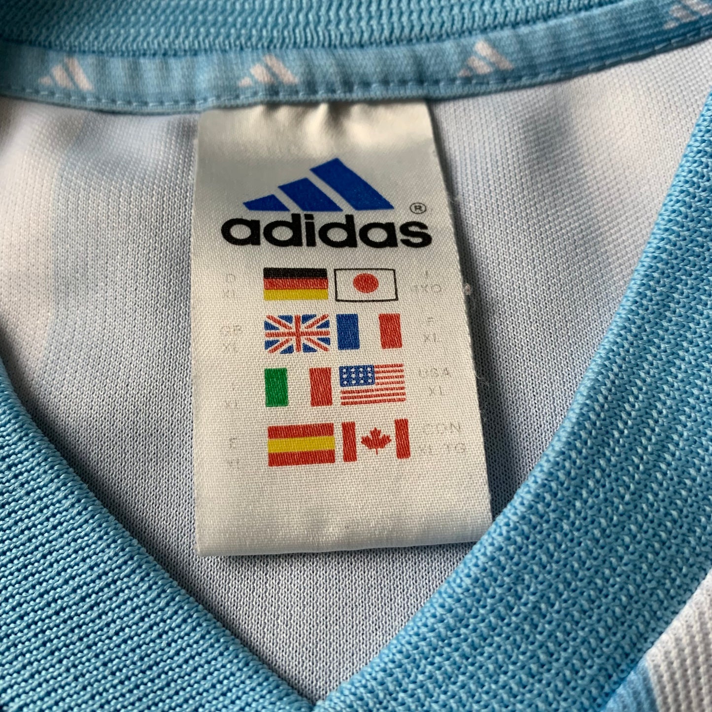 Argentinien Trikot WM 2002 Heim (XL) Adidas