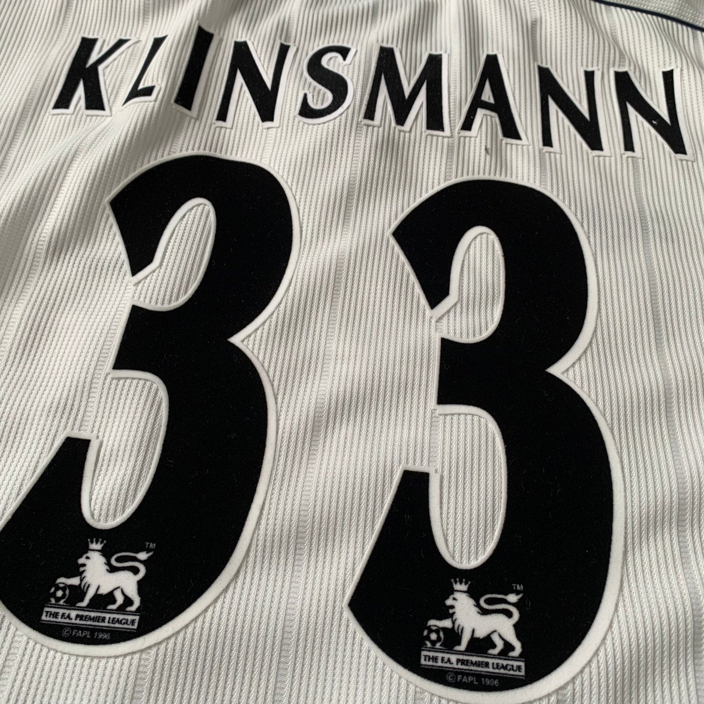 Tottenham Hotspurs Trikot 1997/98 Heim Klinsmann #33 (XL) PONY