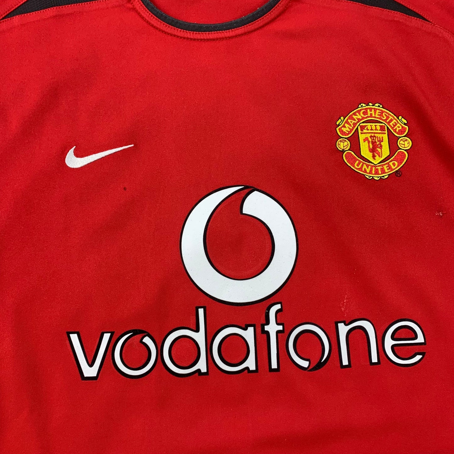 Manchester United Trikot 2002/03 Heim #8 (S) Nike