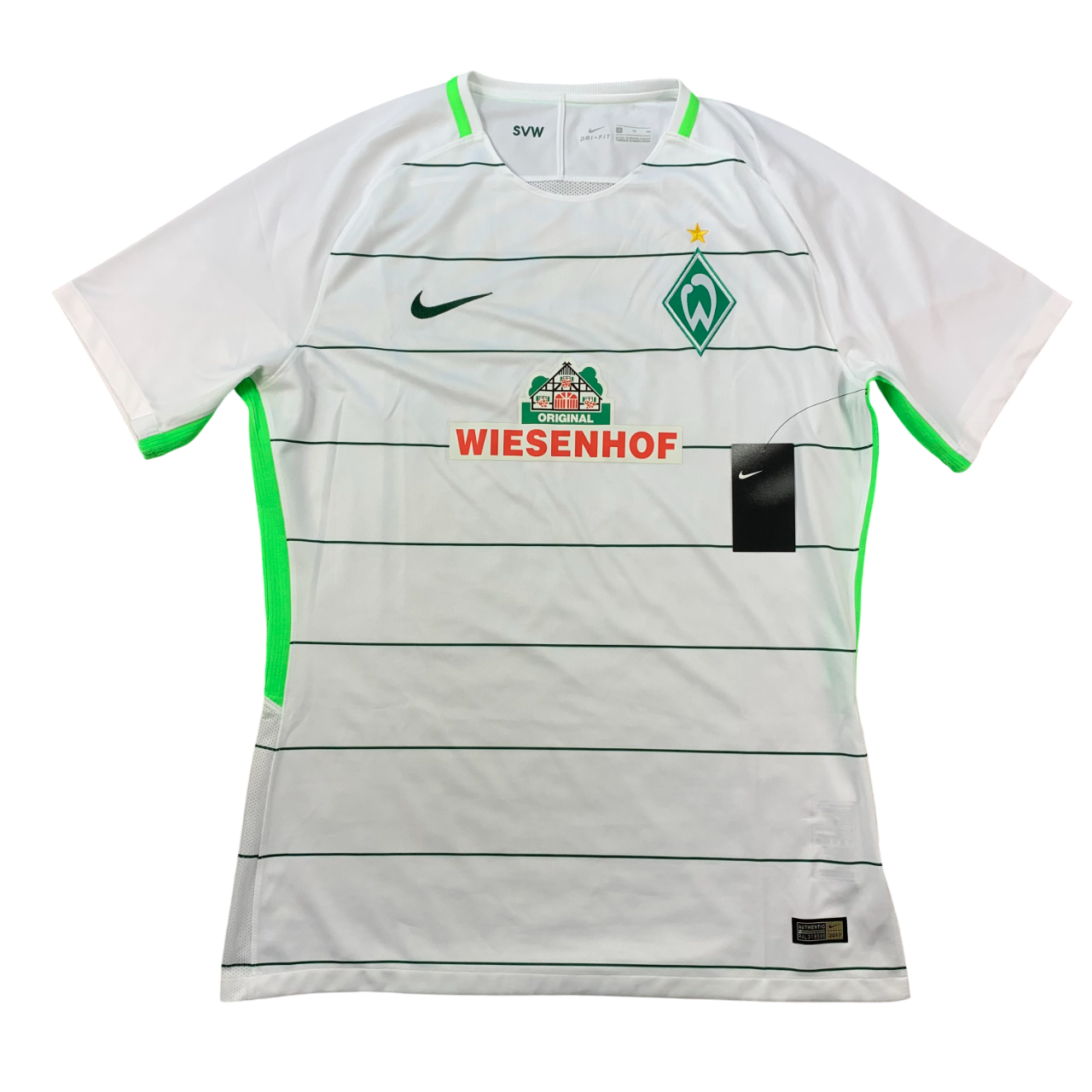 Werder Bremen Trikot 2017/18 Spielerversion Auswärts Neu mit Etikett (XL) Nike