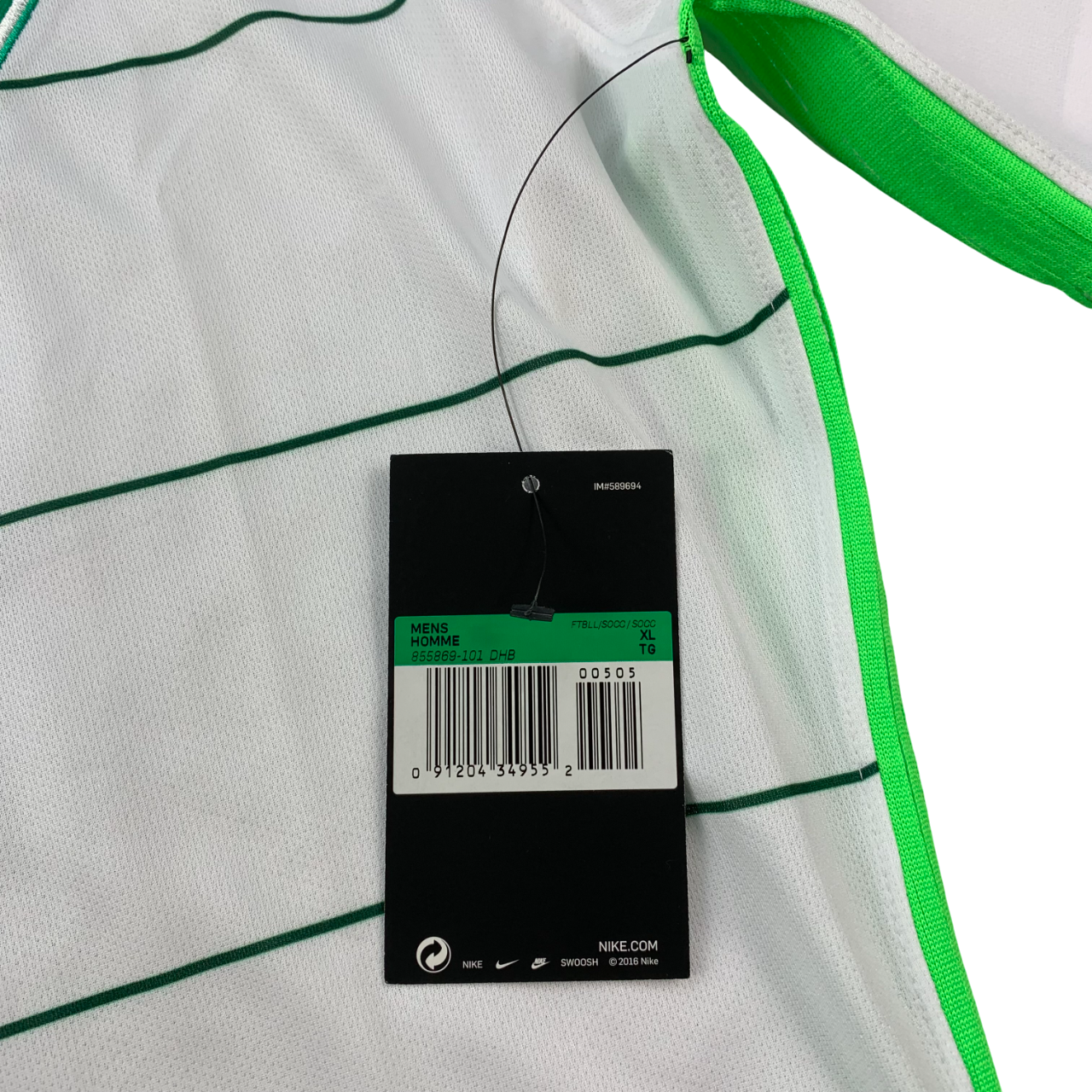 Werder Bremen Trikot 2017/18 Spielerversion Auswärts Neu mit Etikett (XL) Nike