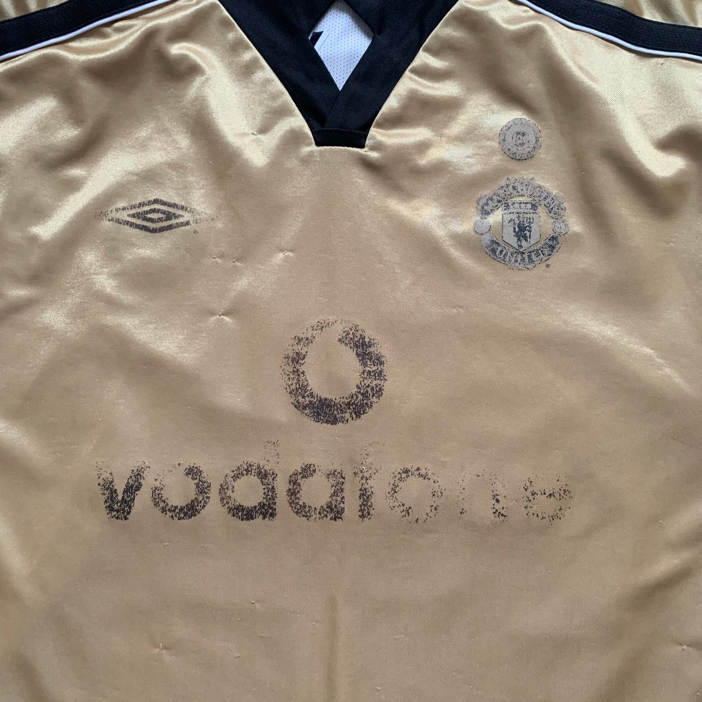 Manchester United Trikot 2001/02 Centenary Solskjaer #20 (XL) Umbro