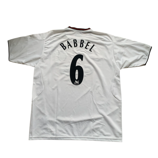 Liverpool Trikot 2003/04 Auswärts Babbel #6 (XL) Reebok