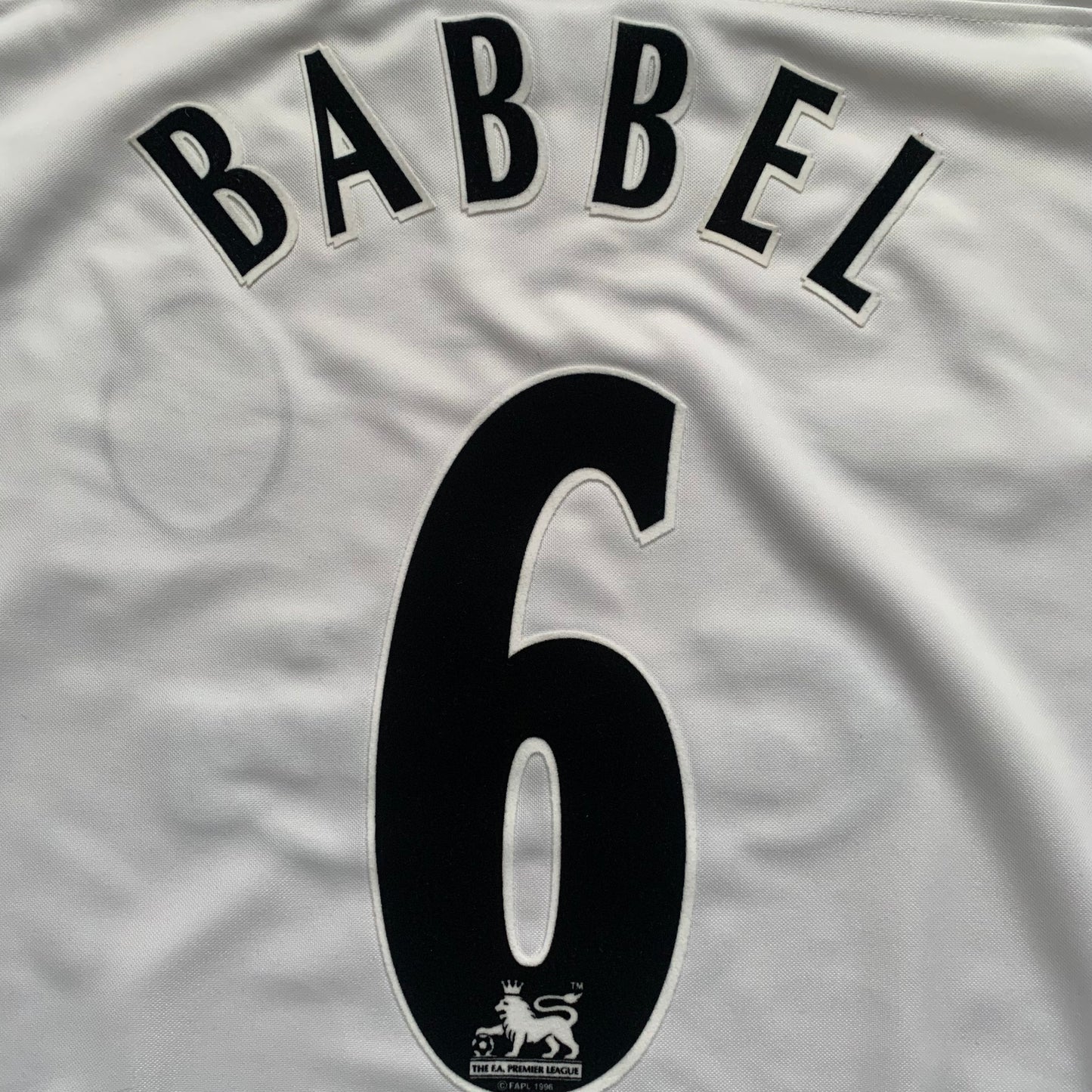 Liverpool Trikot 2003/04 Auswärts Babbel #6 (XL) Reebok