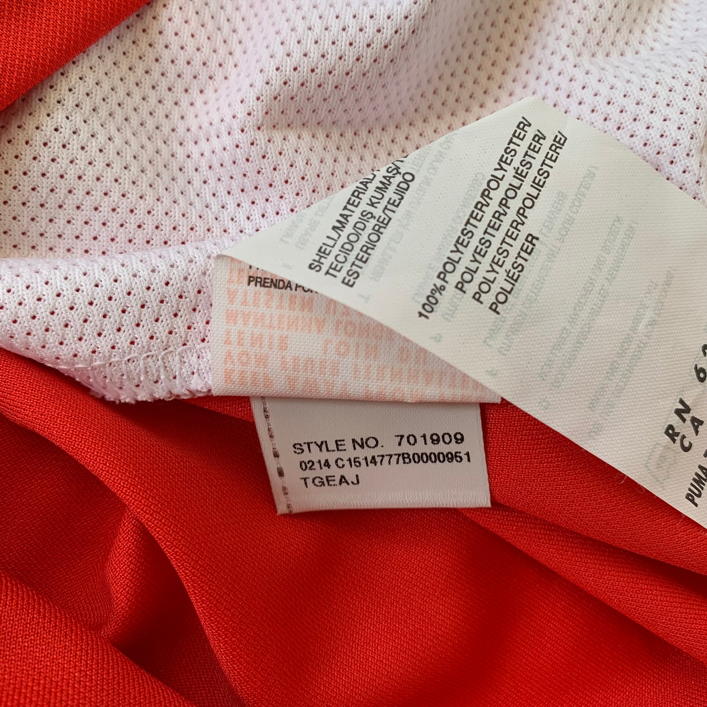 Rot Weiß Essen Trikot 2014/15 Heim Langarm (XL) Puma