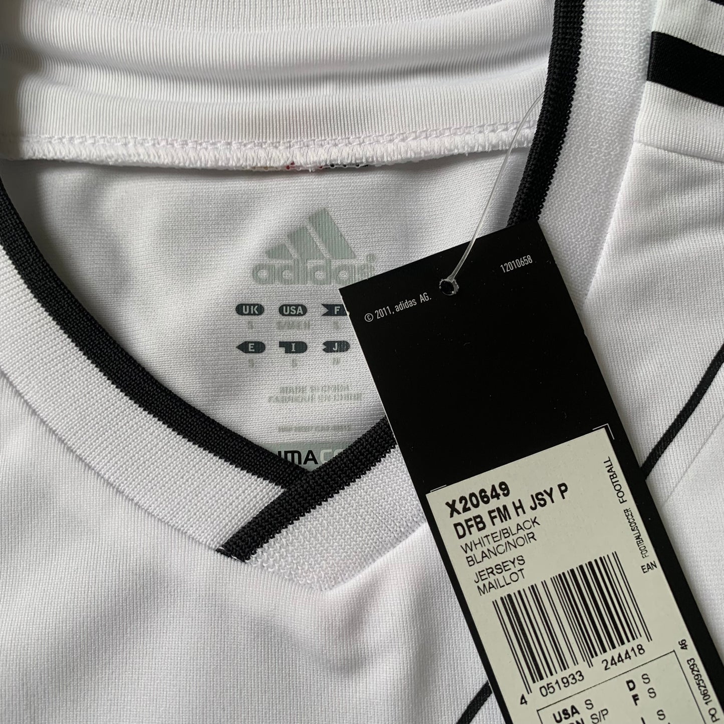 DFB Deutschland Trikot EM 2012 Formotion (S) Adidas