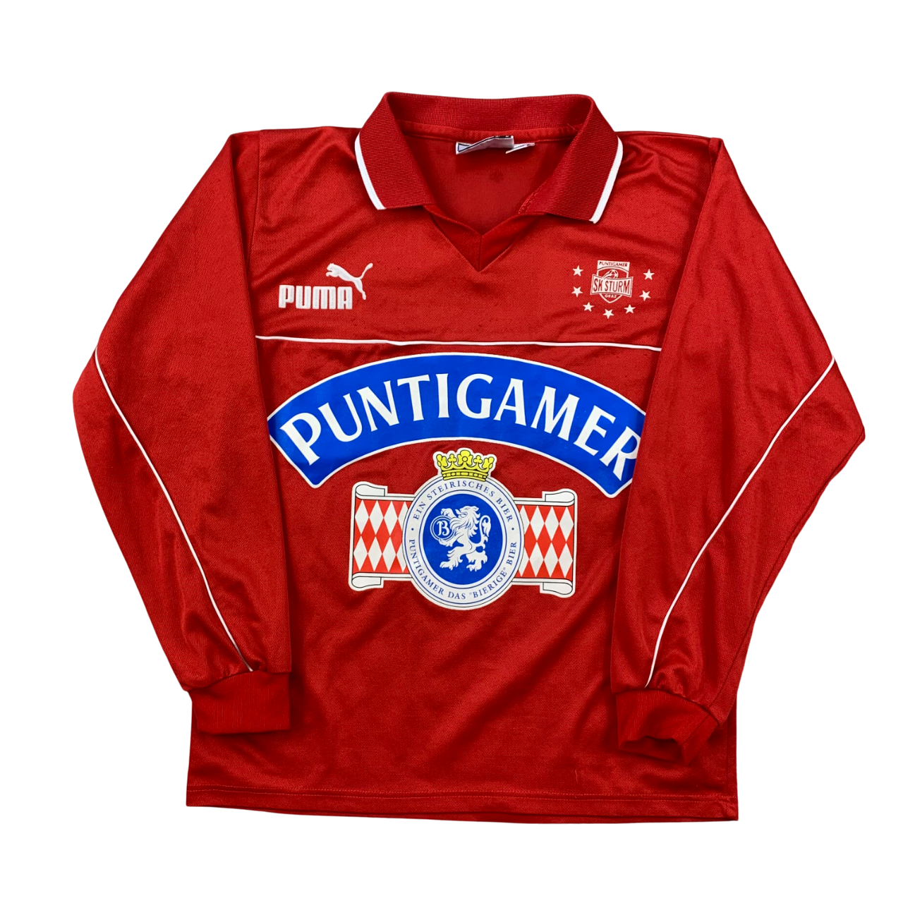 SK Sturm Graz Trikot 90s Langarm (152) Puma