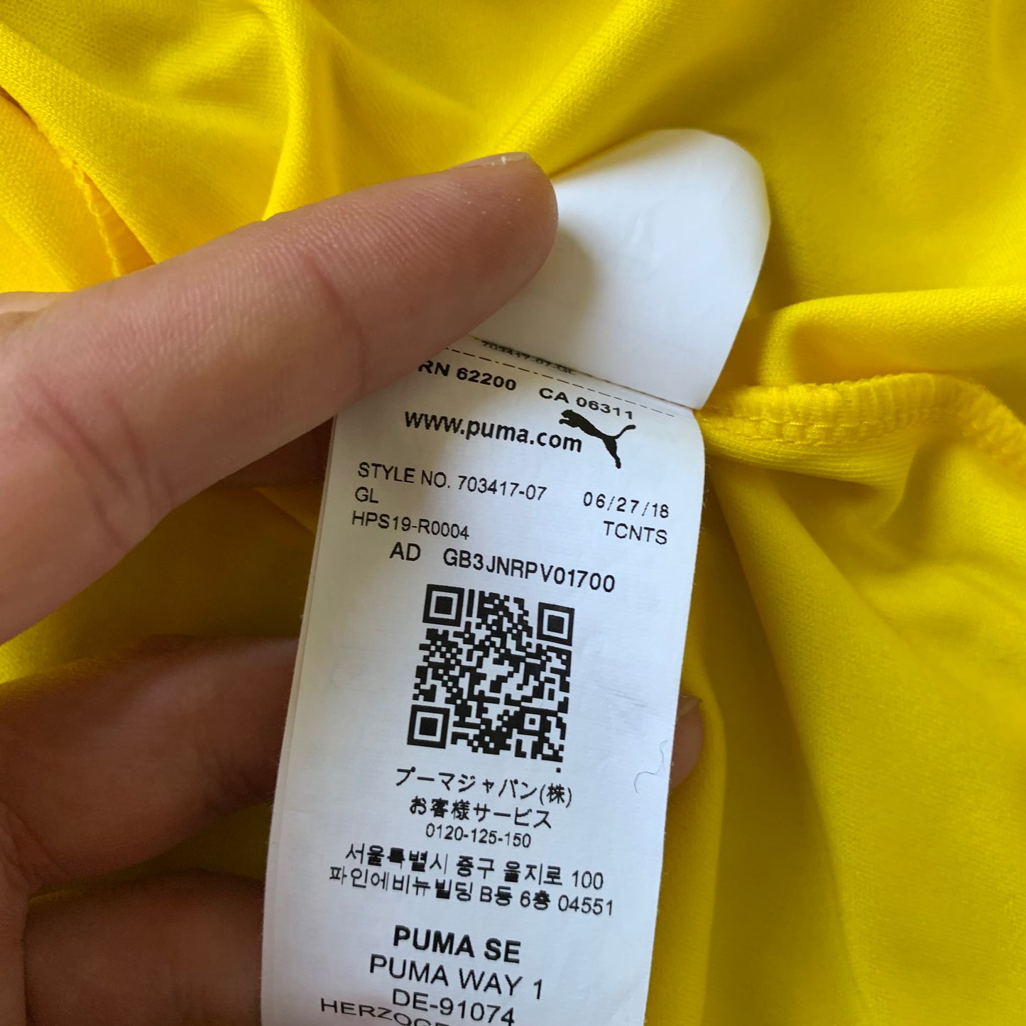 Borussia Dortmund Trainingsshirt (L) Puma