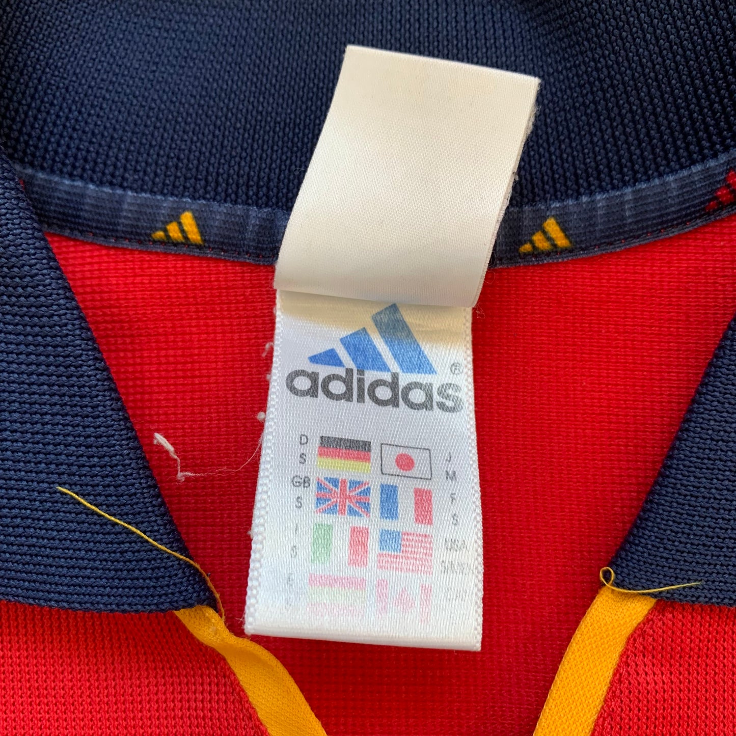 Spanien Trikot 2000 Heim (S) Adidas