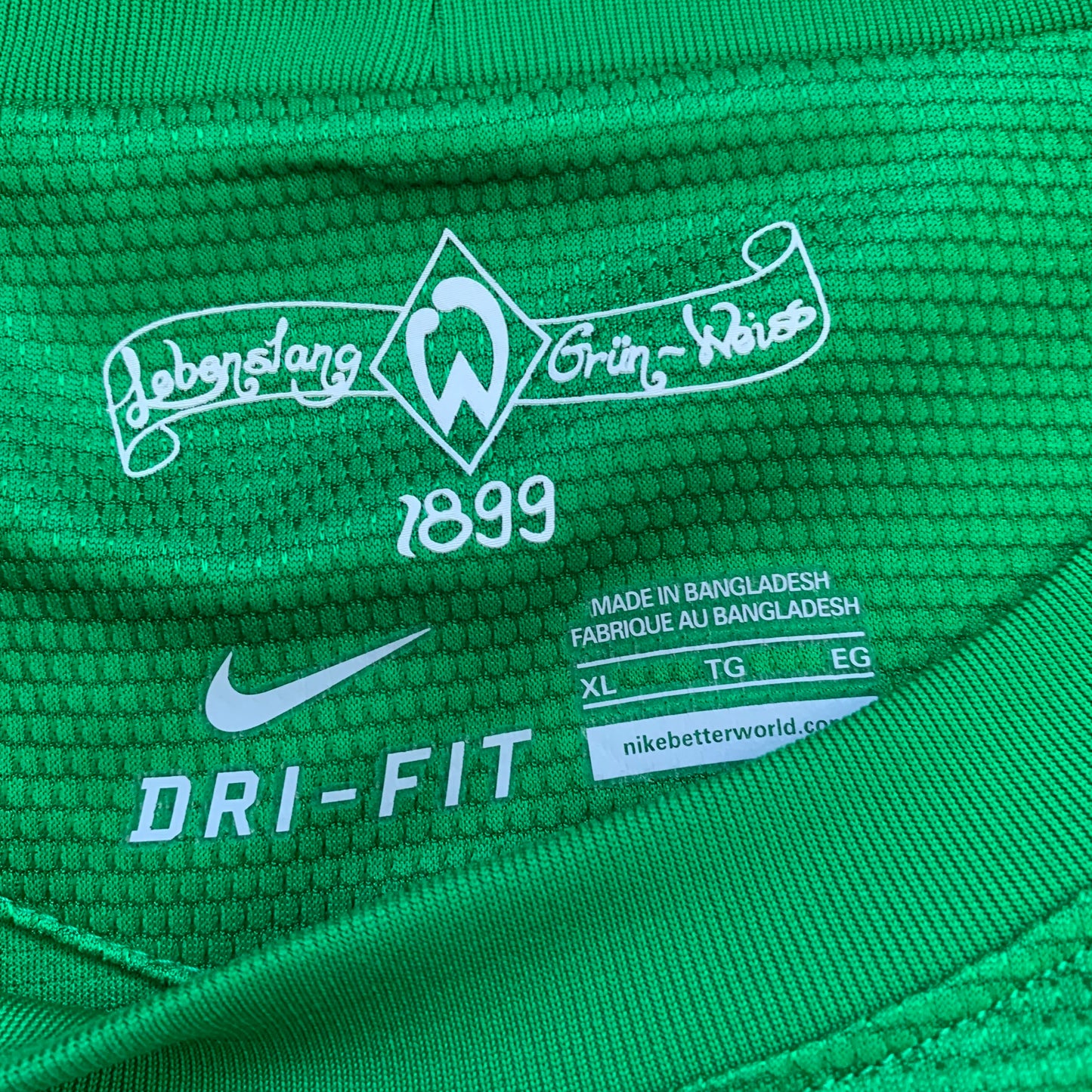 Werder Bremen Trikot 2012/13 Heim De Bruyne #6 (XL) Nike