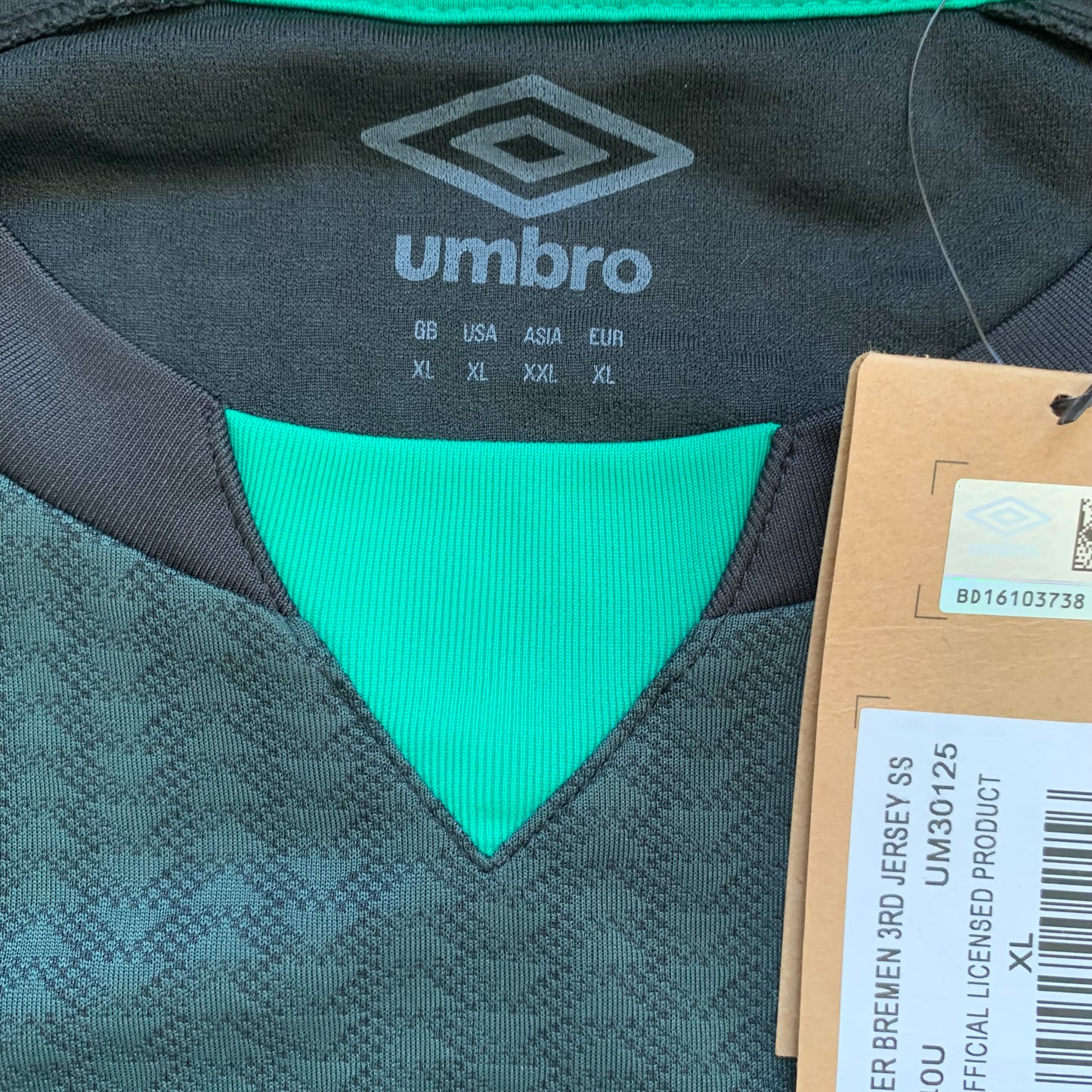 Werder Bremen Trikot 2020/21 Third (XL) Umbro