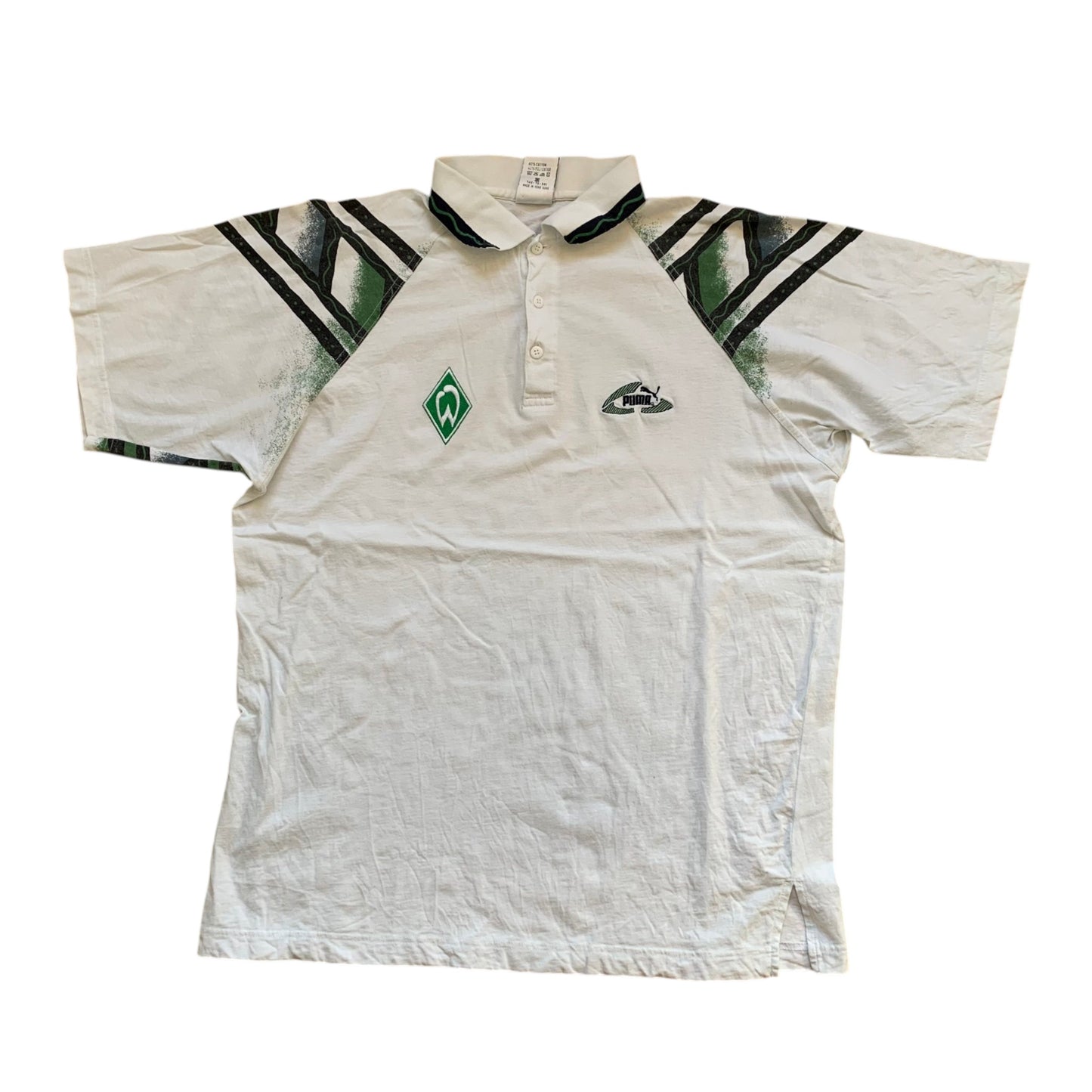 Werder Bremen Polo Shirt 90s (M) Puma
