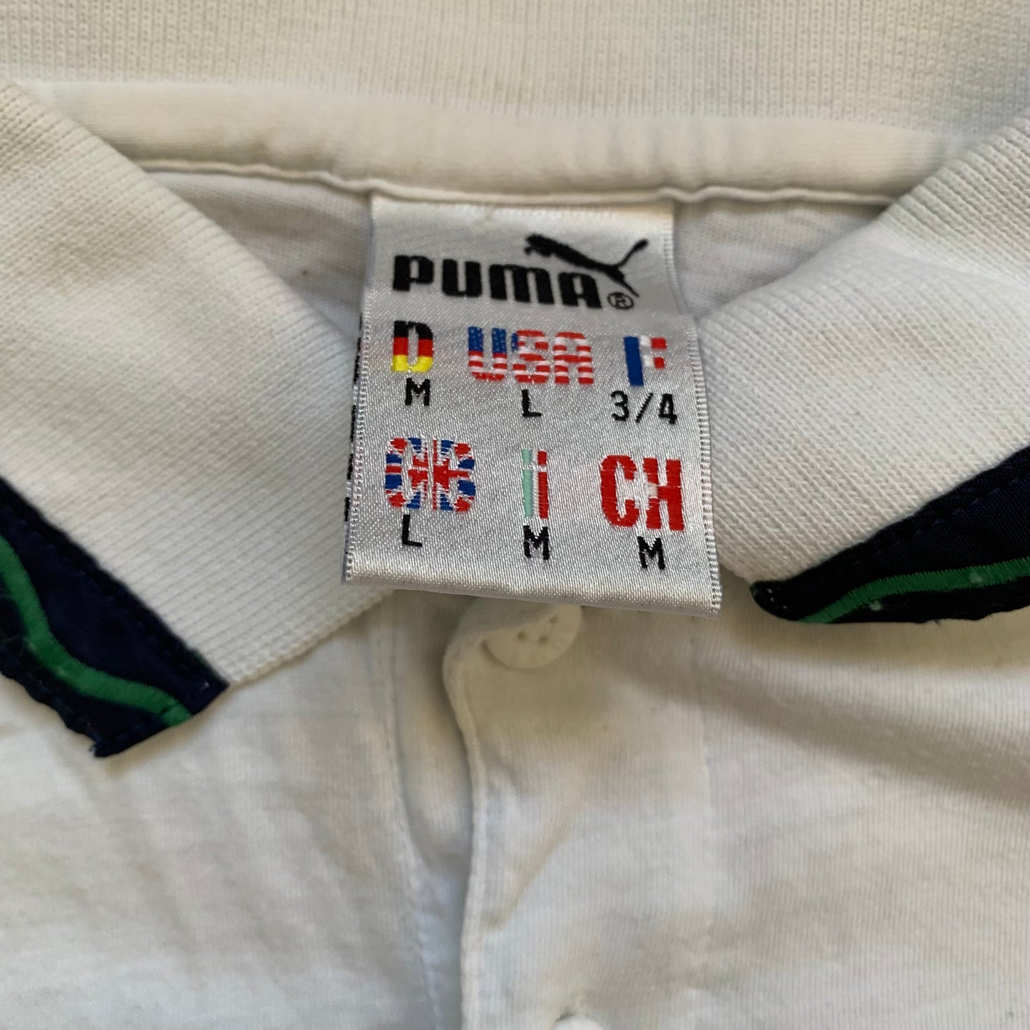 Werder Bremen Polo Shirt 90s (M) Puma