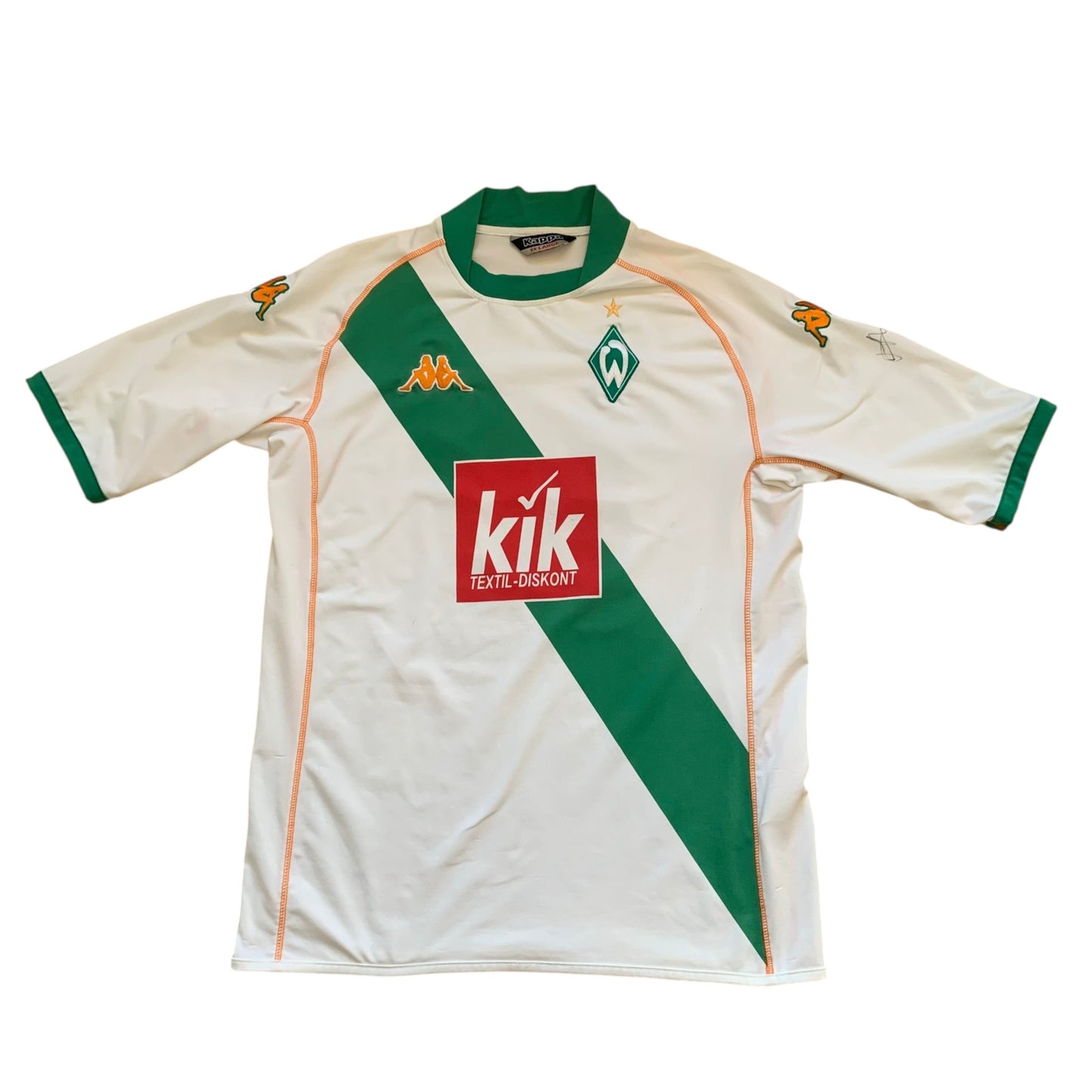 Werder Bremen Trikot 2004/05 Auswärts Micoud #10 (XXL) Kappa