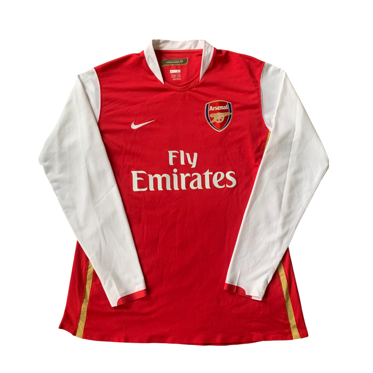Arsenal Trikot 2006/07 Heim Langarm Spielerversion (L) Nike