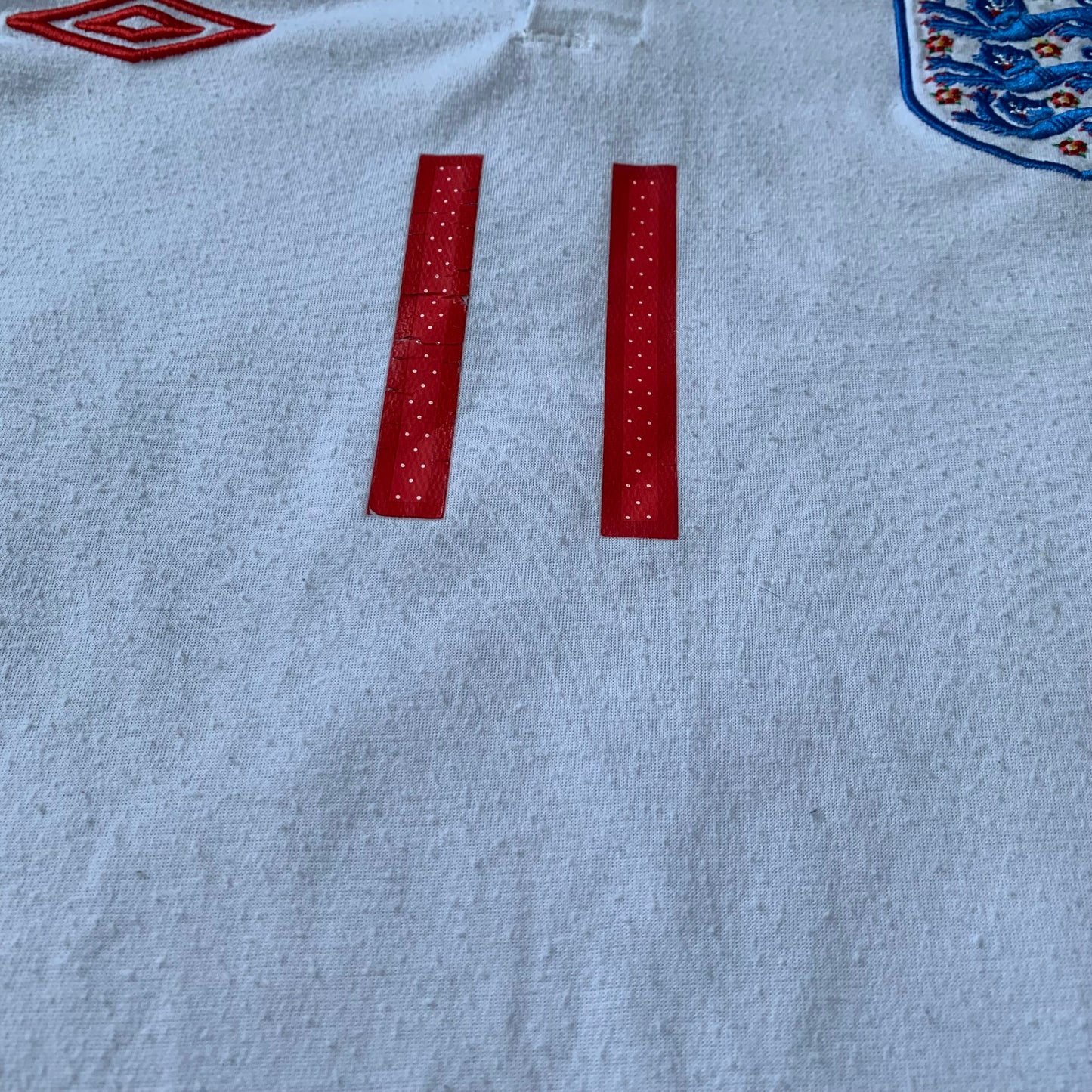 England Trikot WM 2010 Heim #11 (L) Umbro