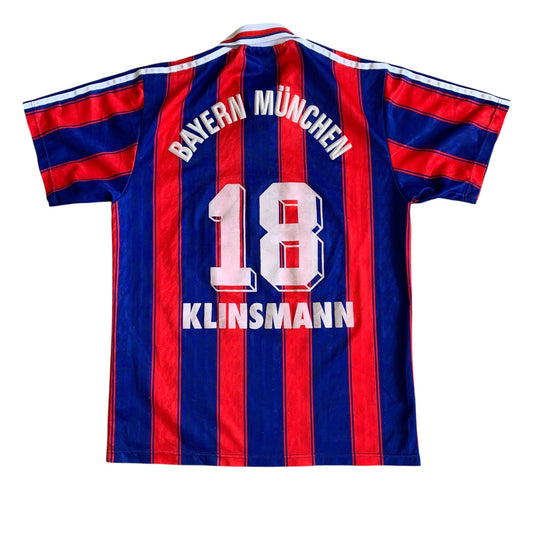 FC Bayern München Trikot 1995/96 Heim Klinsmann #18 (S) Adidas