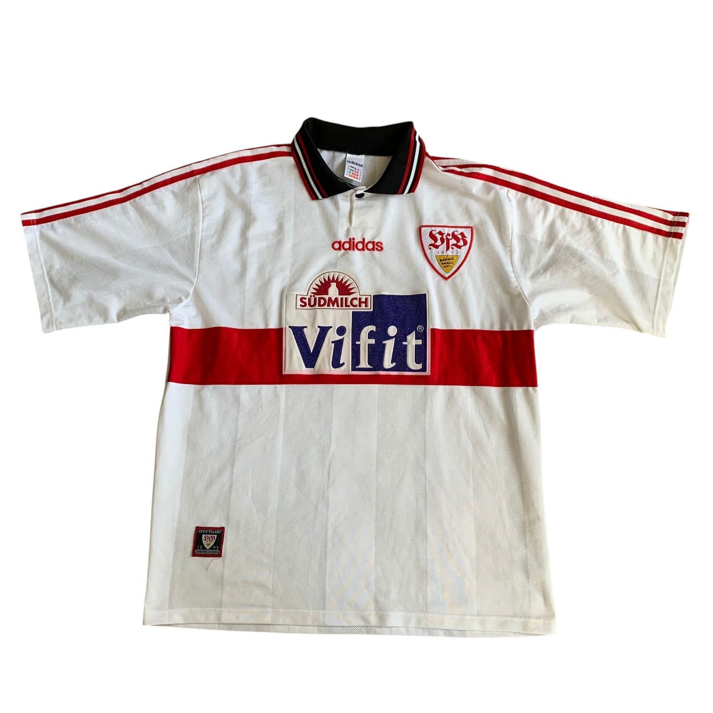 VfB Stuttgart Trikot 1996/97 Heim (XL) Adidas