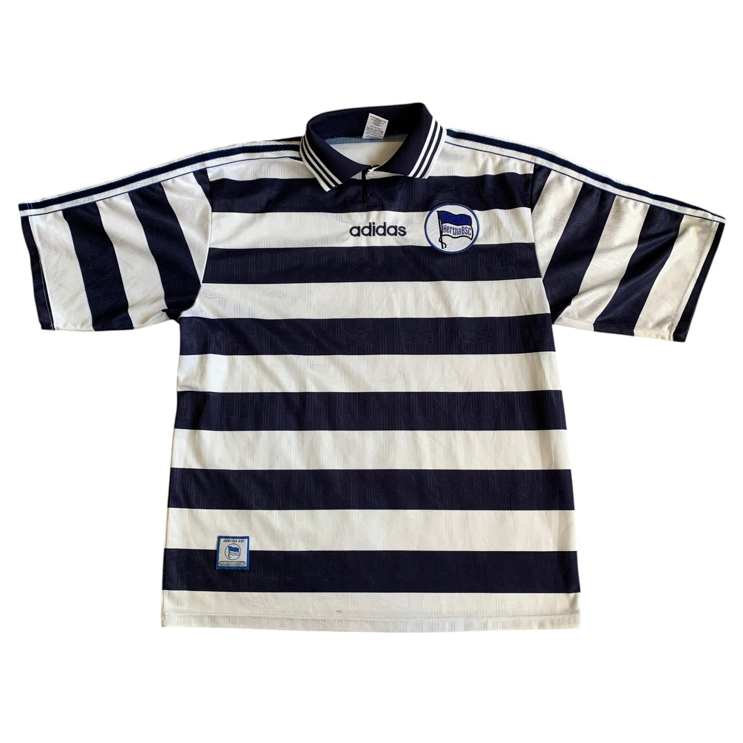 Hertha BSC Trikot 1997/98 Heim Rohling (L) Adidas