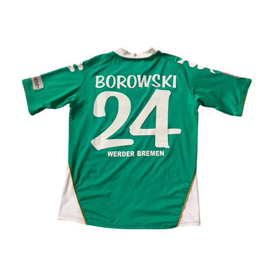 Werder Bremen Trikot 2007/08 Heim Borowski #24 (XL) Kappa