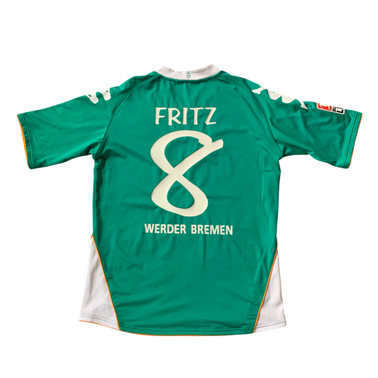 Werder Bremen Trikot 2007/08 Heim Fritz #8 (XL) Kappa