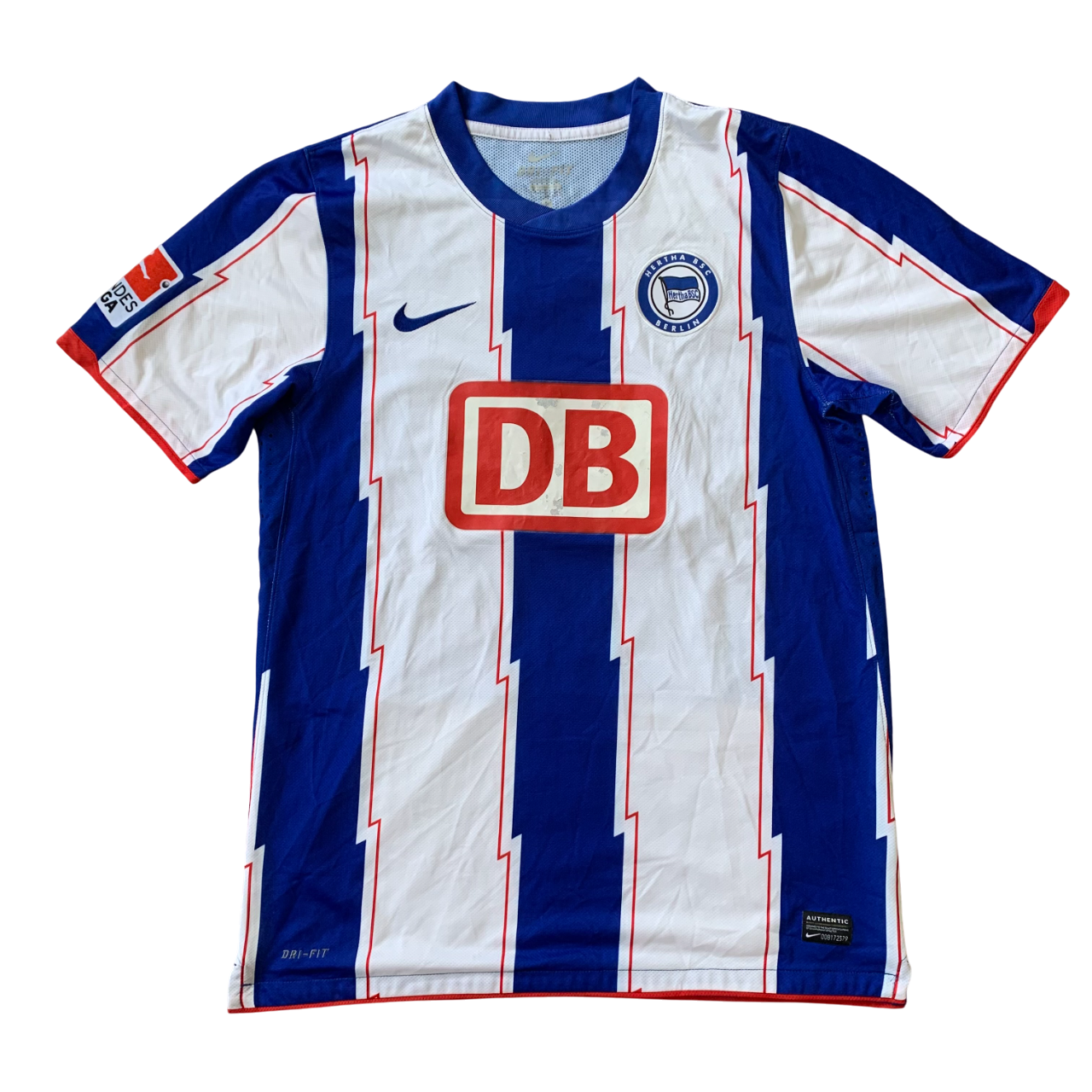 Hertha BSC Trikot 2010/11 Heim 'matchprepared' Niemeyer #18 (L) Nike