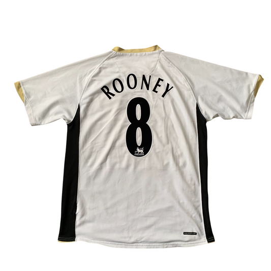 Manchester United Trikot 2006/07 Auswärts Rooney #8 (L) Nike