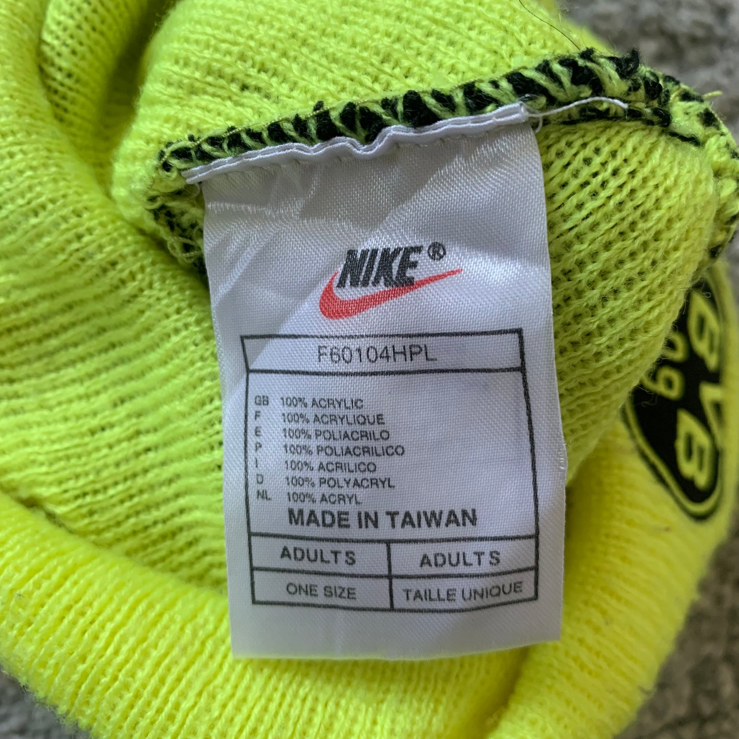 Borussia Dortmund Mütze 90s Nike