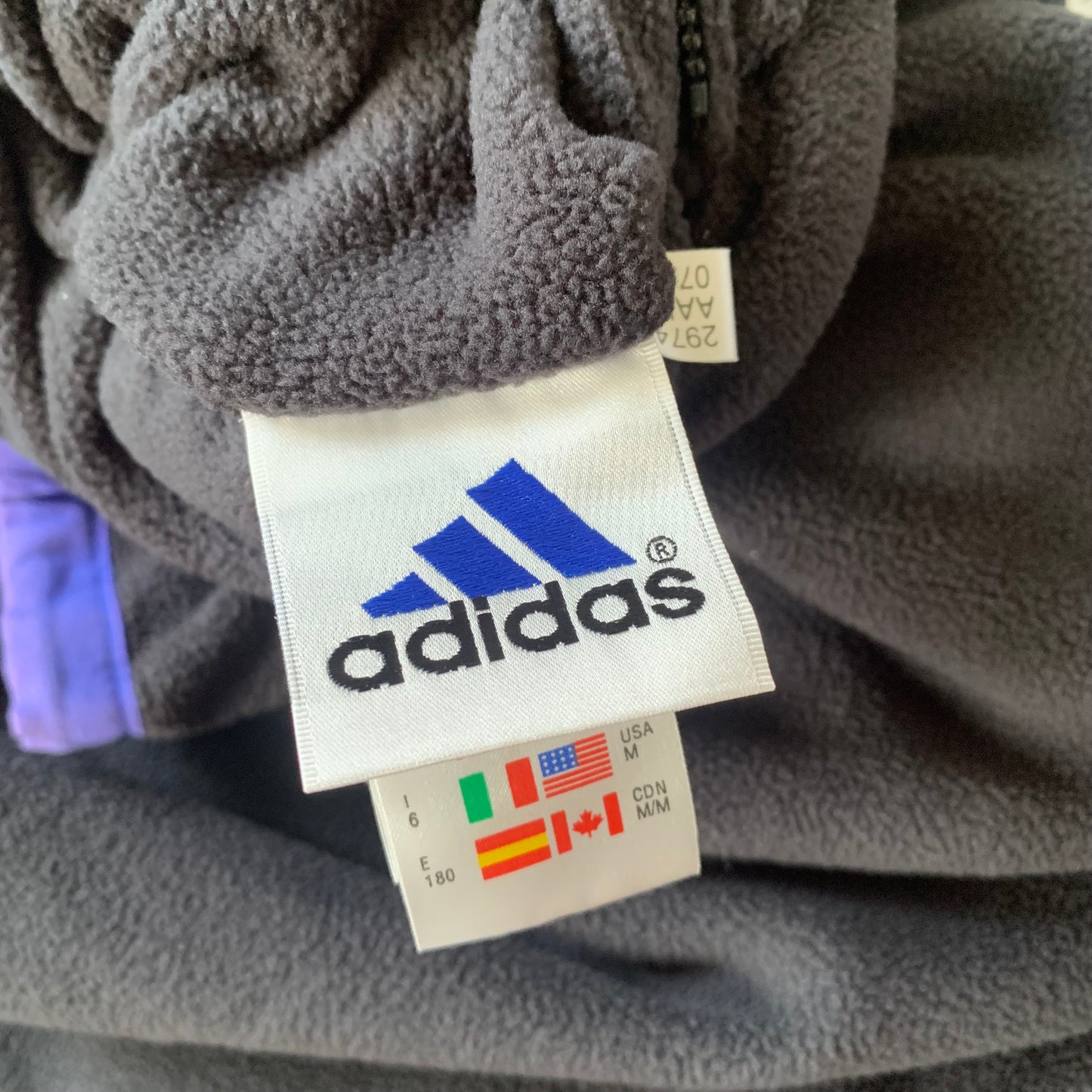 FC Schalke 04 Fleece Pullover 2002/03 'reversible' (M) Adidas