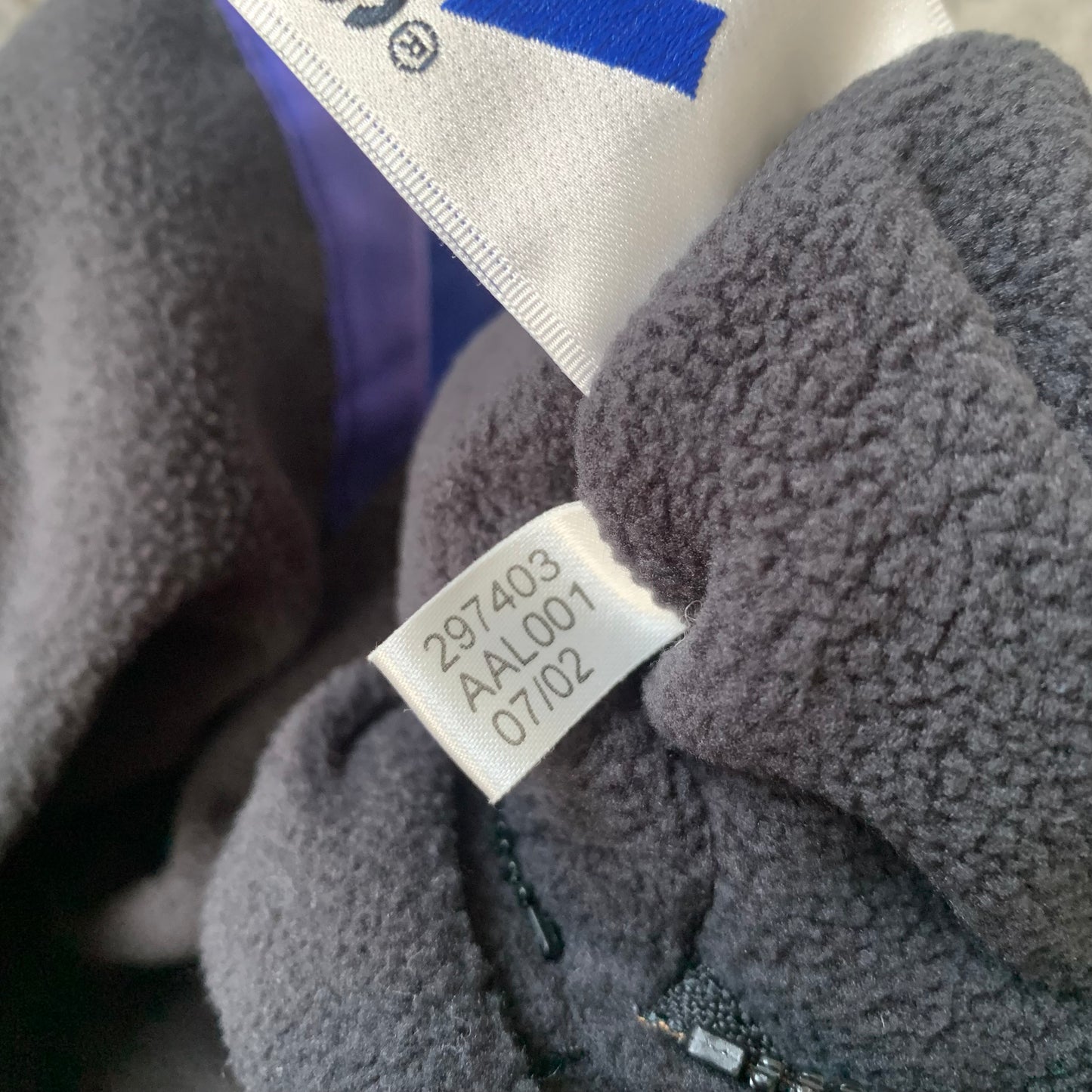 FC Schalke 04 Fleece Pullover 2002/03 'reversible' (M) Adidas