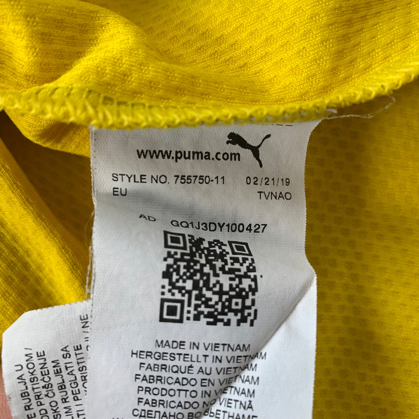 Borussia Dortmund Trikot 2019/20 Cup Trikot (152) Puma