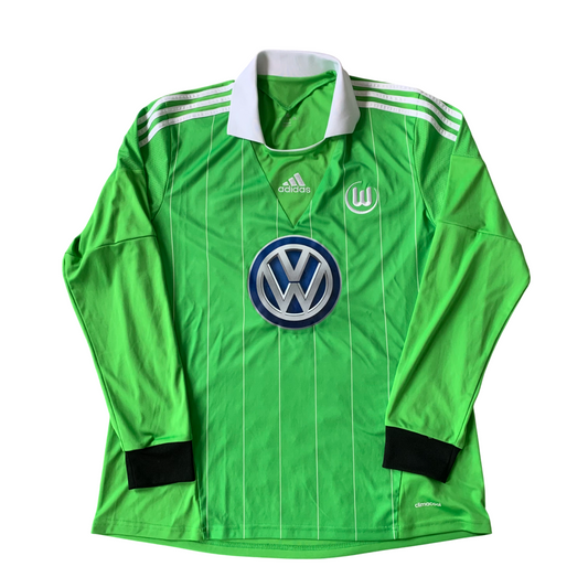 VfL Wolfsburg Trikot 2013/14 Heim Langarm (XL) Adidas