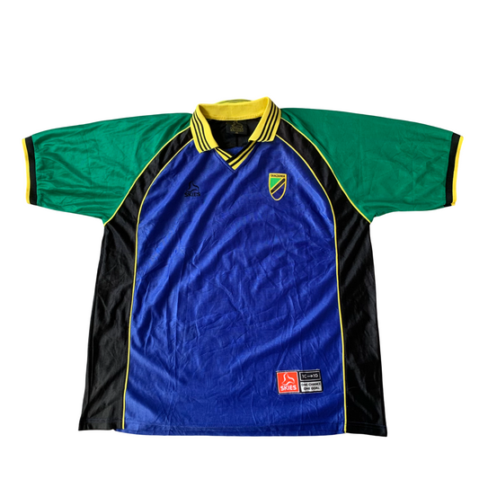 Tanzania Trikot 90s Heim (XXL) Skies