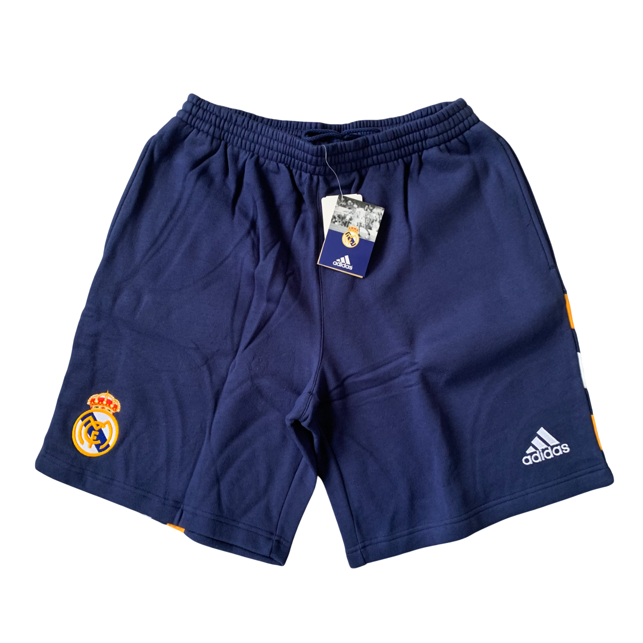 Real Madrid Shorts 1998/99 BNWT (L) Adidas