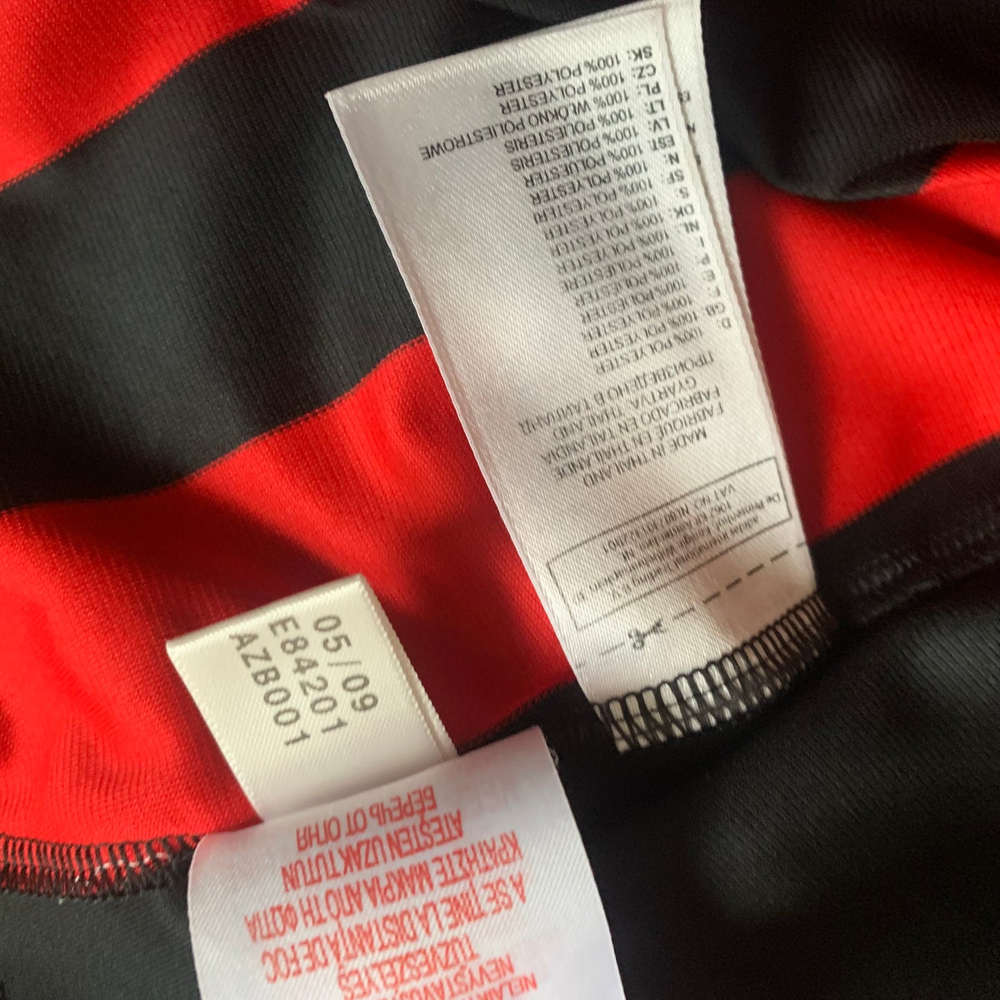 AC Mailand Trikot 2009/10 Heim (176) Adidas