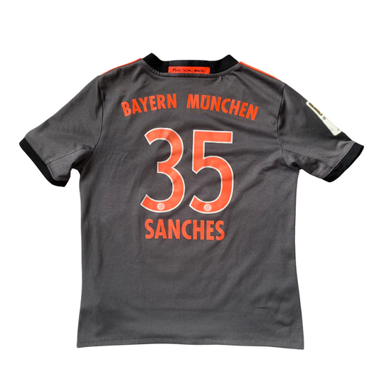 FC Bayern München Trikot 2010/11 Auswärts Sanches #35 (152) Adidas