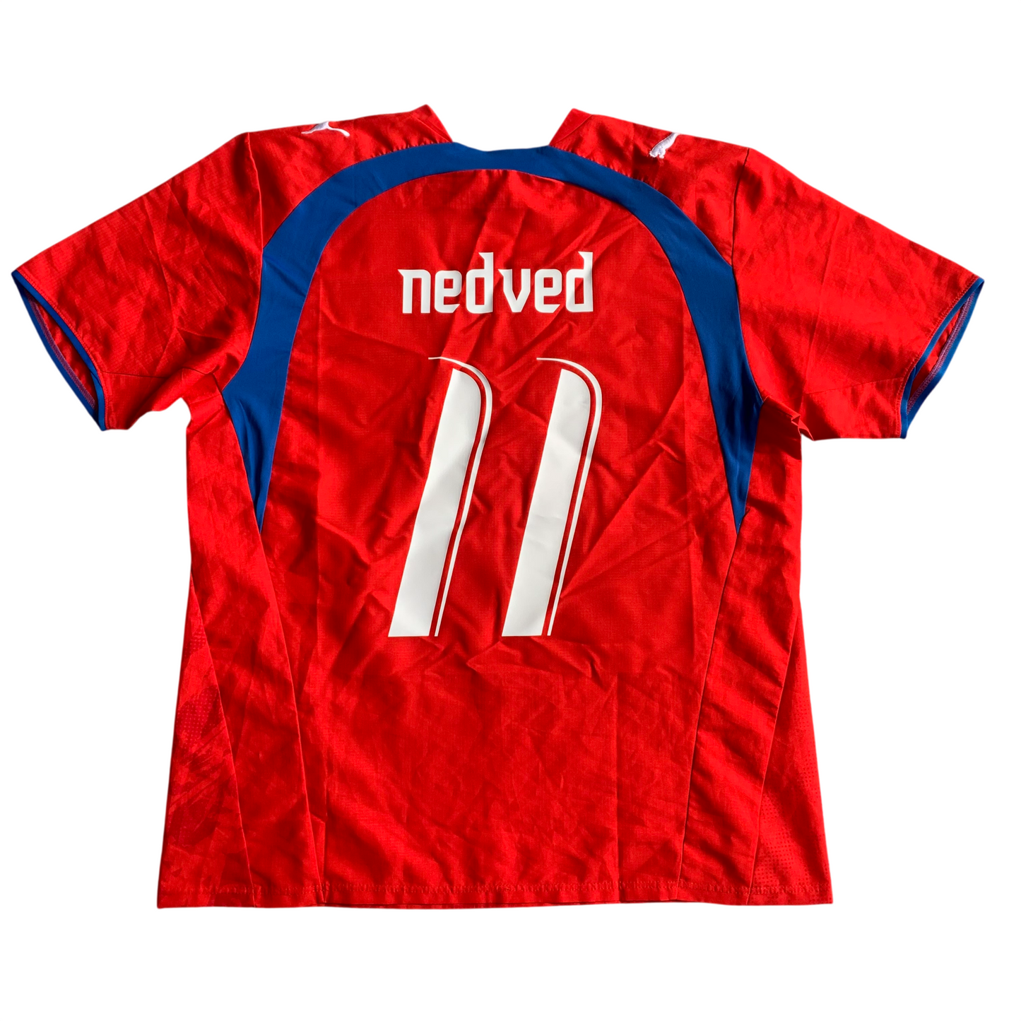 Tschechien Trikot 2006 Heim Nedved #11 (L) Puma