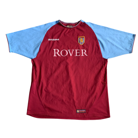 Aston Villa Trikot 2003/04 Heim (L) Diadora